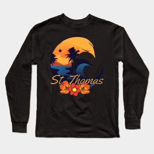 St Thomas Travel Long Sleeve T-Shirt